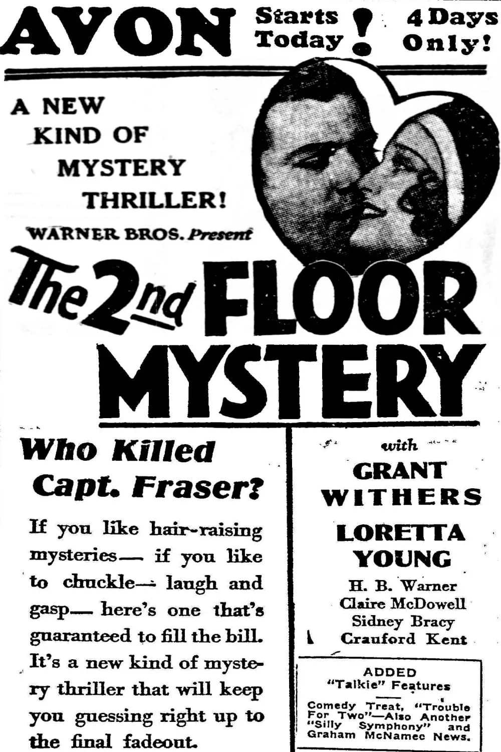The Second Floor Mystery poster