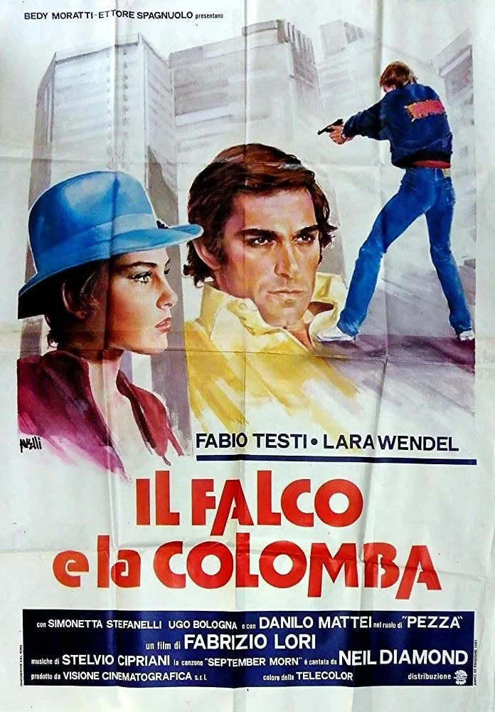 Il falco e la colomba poster