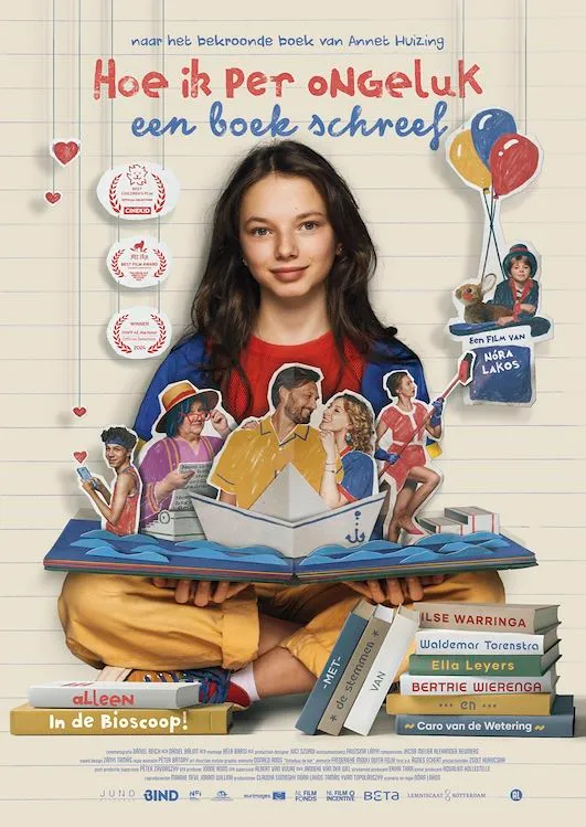 Hoe ik per ongeluk een boek schreef poster