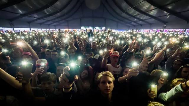 Publiek bij Sevn Alias op Pinkpop 2016