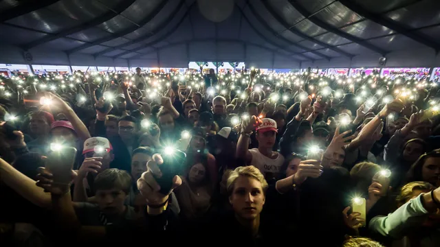 Publiek bij Sevn Alias op Pinkpop 2016