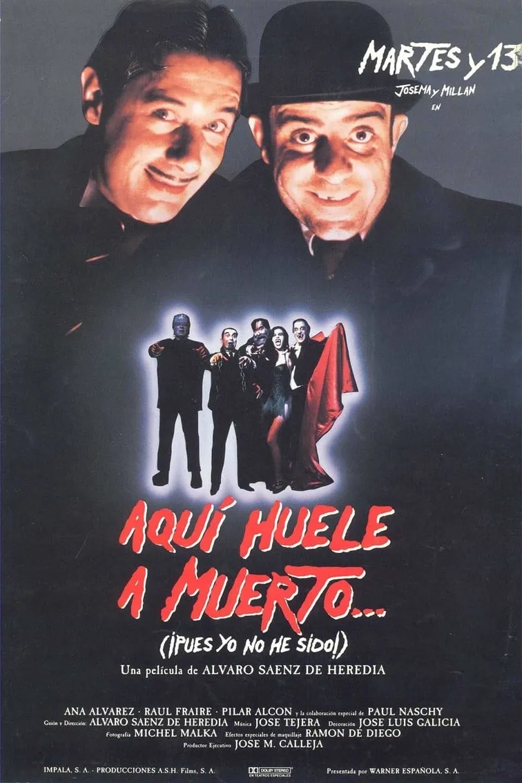 Aquí huele a muerto poster