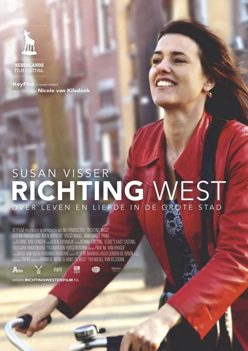 Richting west poster
