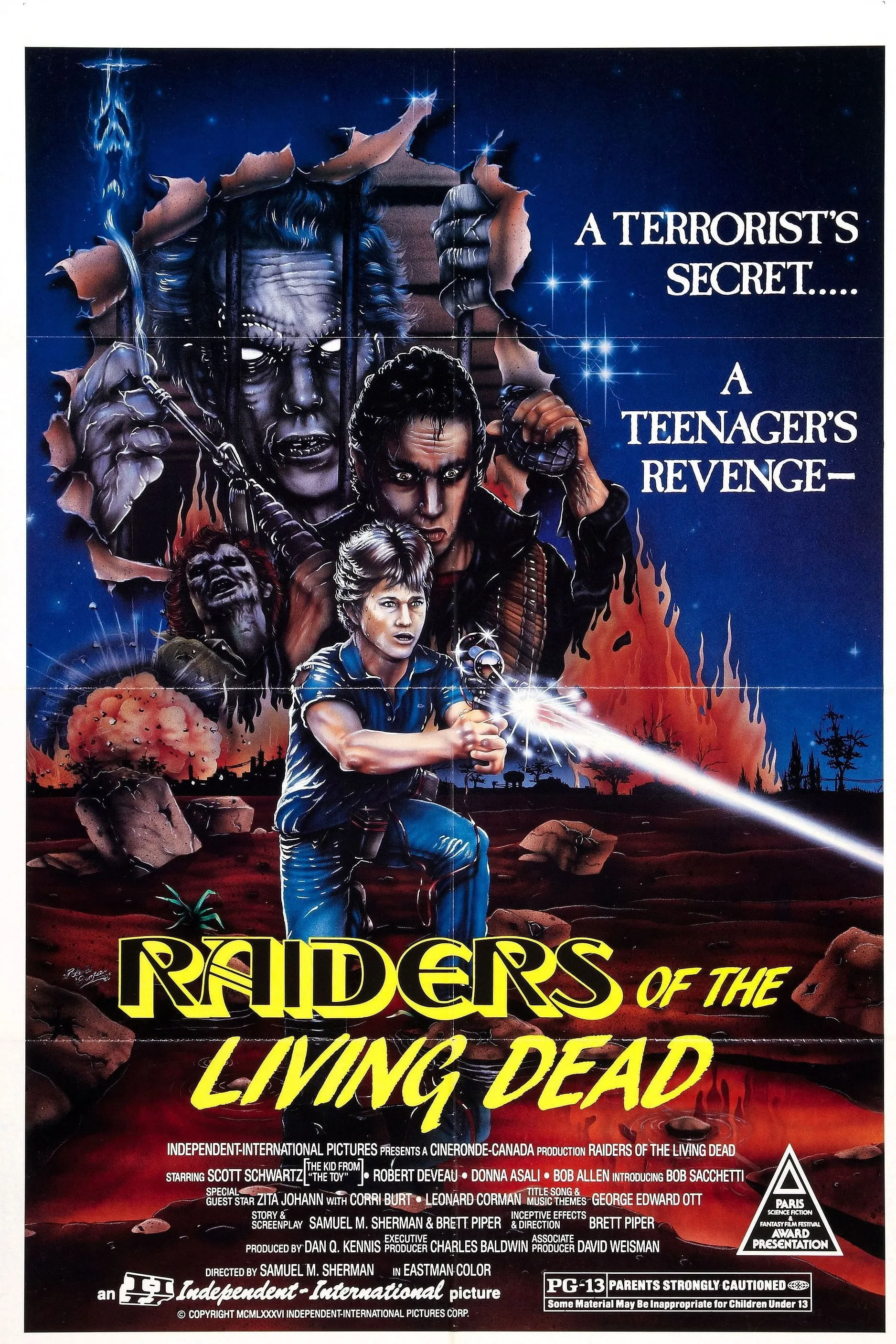 Raiders Of The Living Dead poster