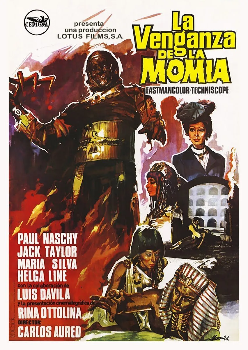 La Venganza de la momia poster