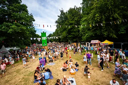 De sfeer op Werfpop 2026
