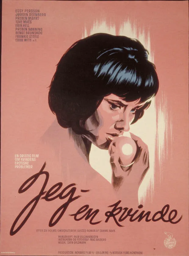 Jeg en kvinde poster