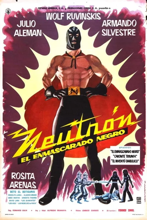 Neutrón, El enmascarado negro poster
