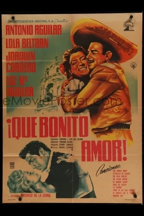 Qué bonito amor poster