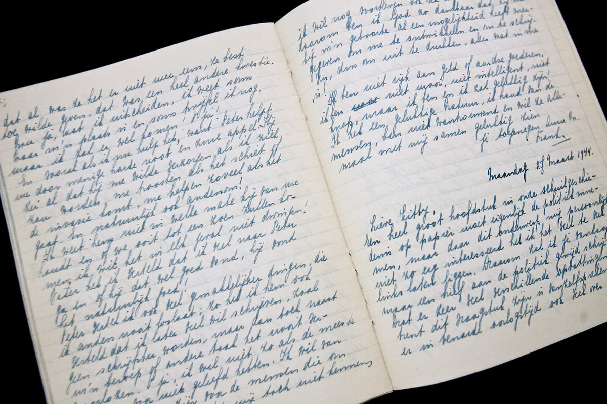 De dagboekrubriek van Erik van den Berg