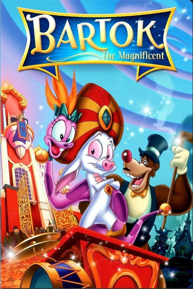 Bartok the magnificent poster