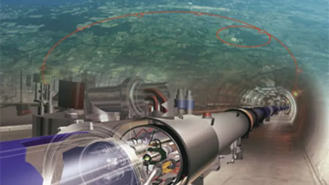 De Large Hadron Collider bij CERN in GenÃ¨ve