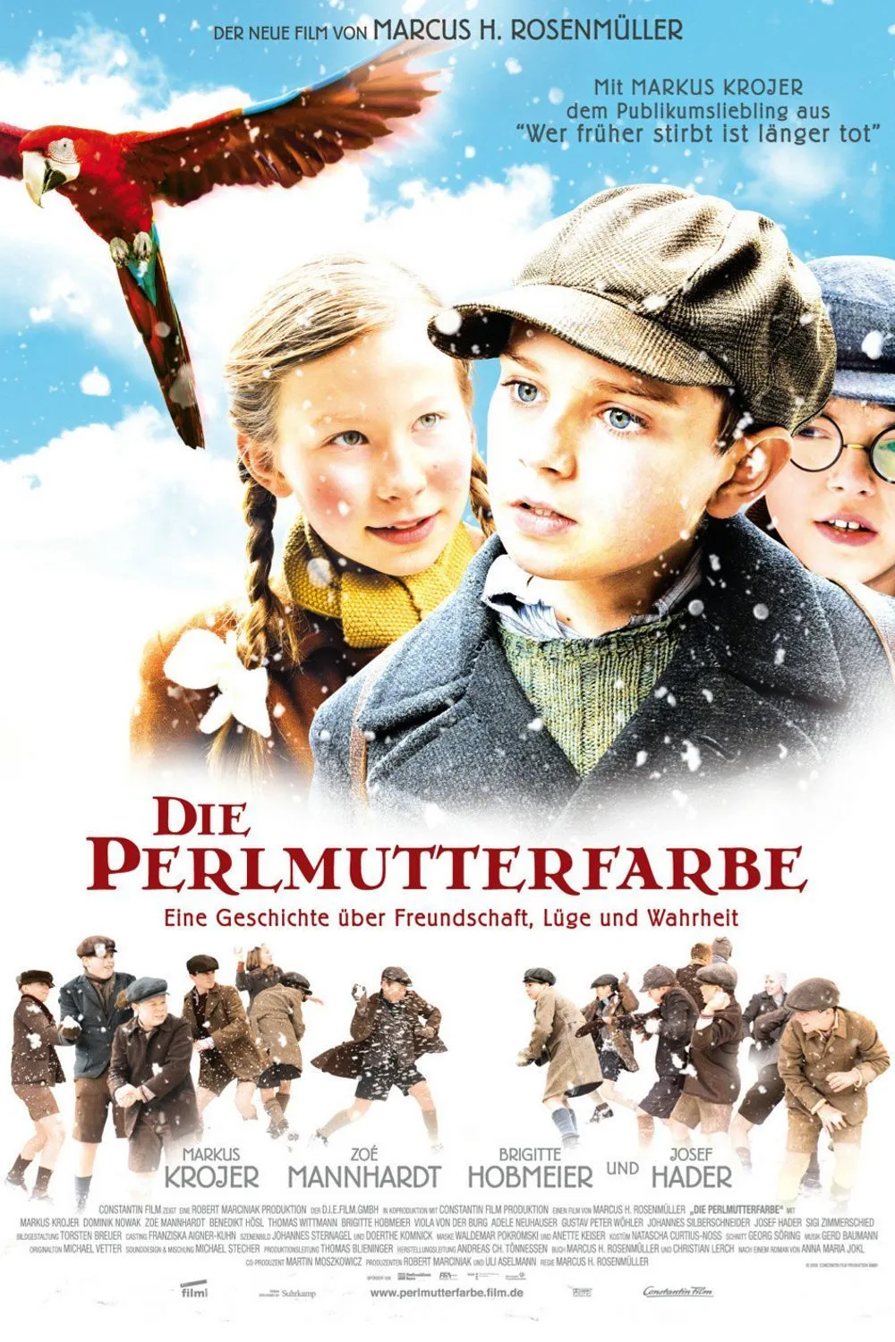 Die Perlmutterfarbe poster