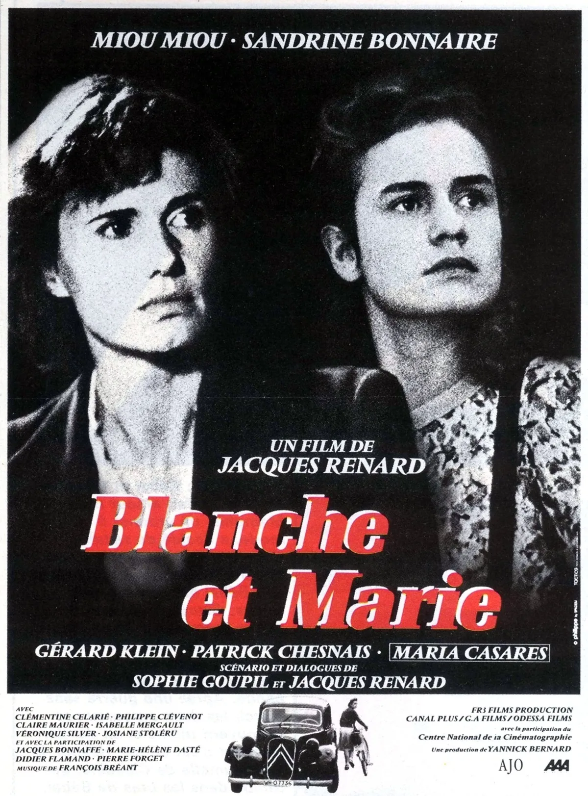 Blanche et Marie poster