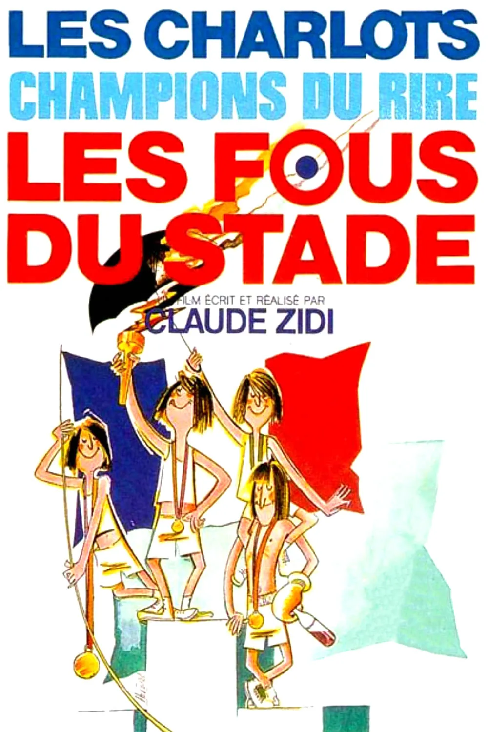 Les fous du stade poster