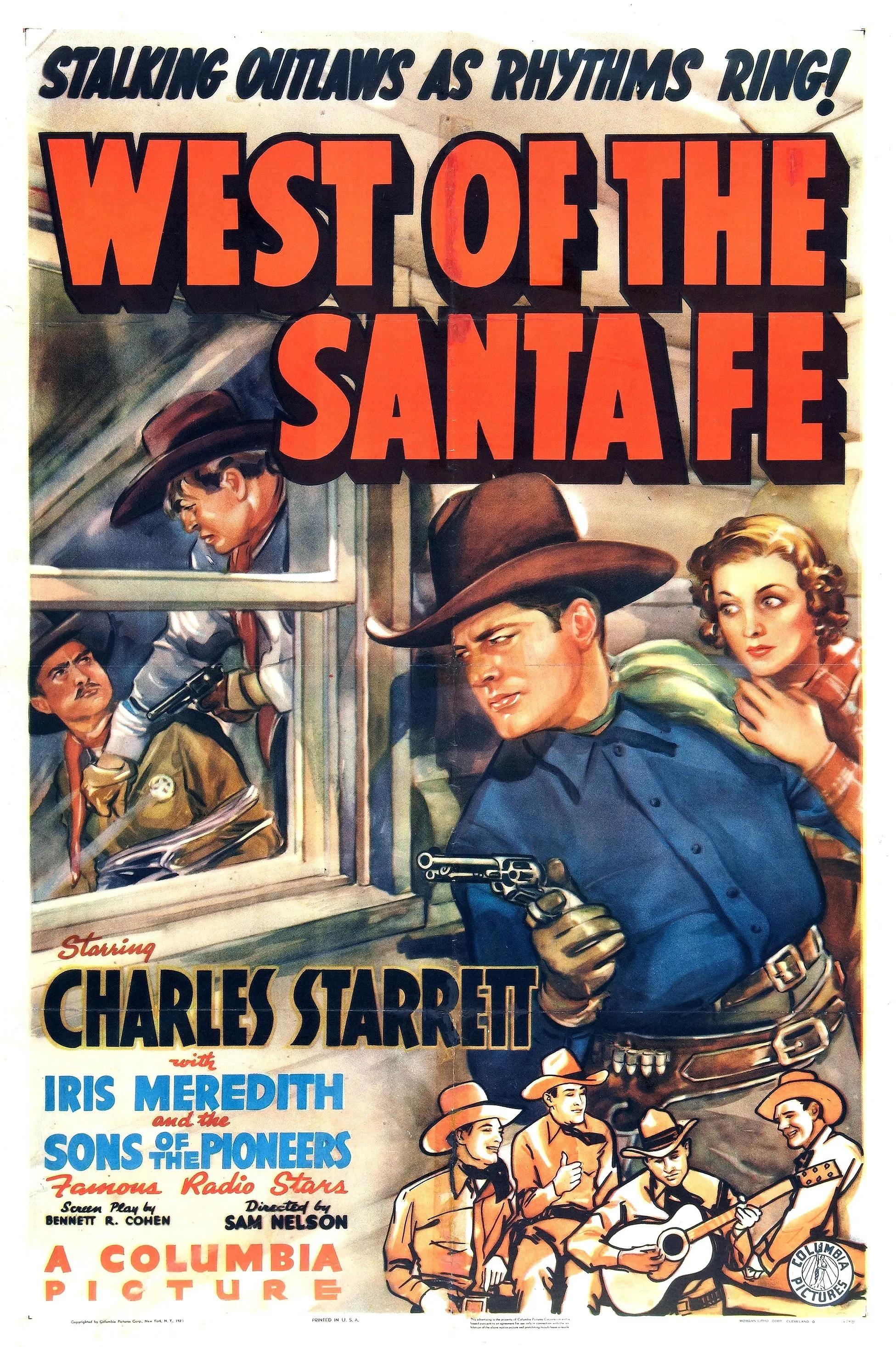 West of Santa Fe poster