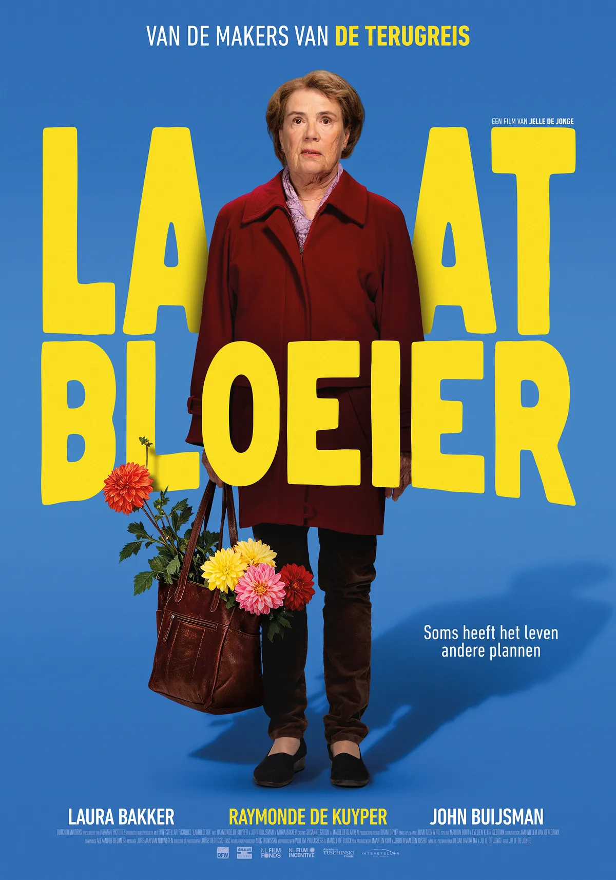Laatbloeier poster