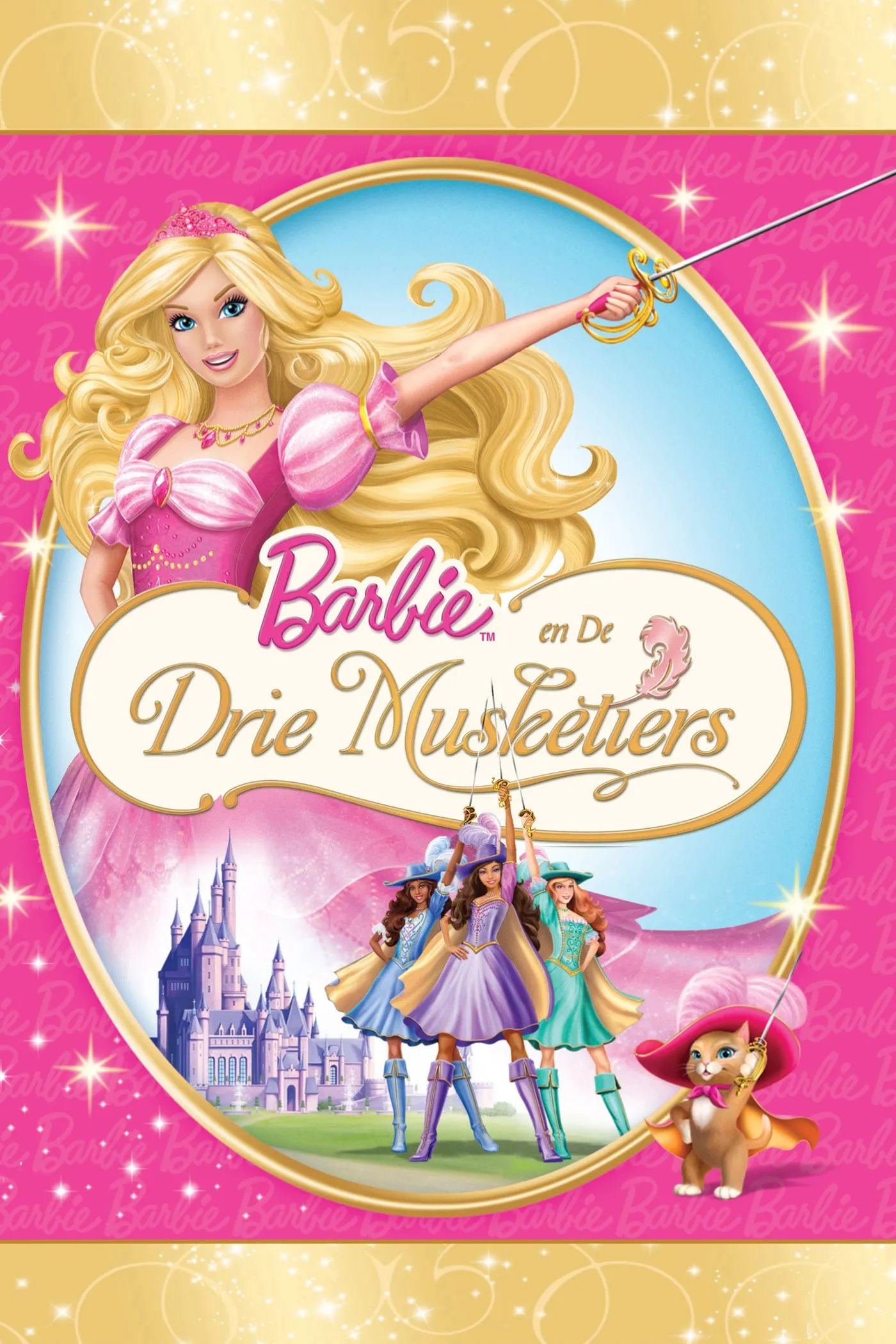 Barbie en de Drie Musketiers poster