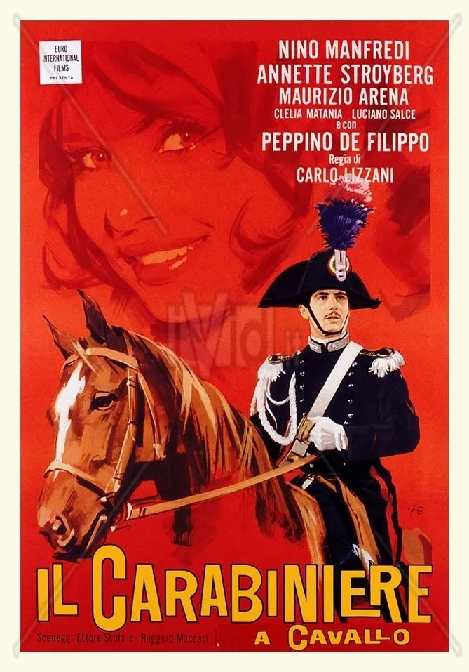 Il Carabiniere a cavallo poster