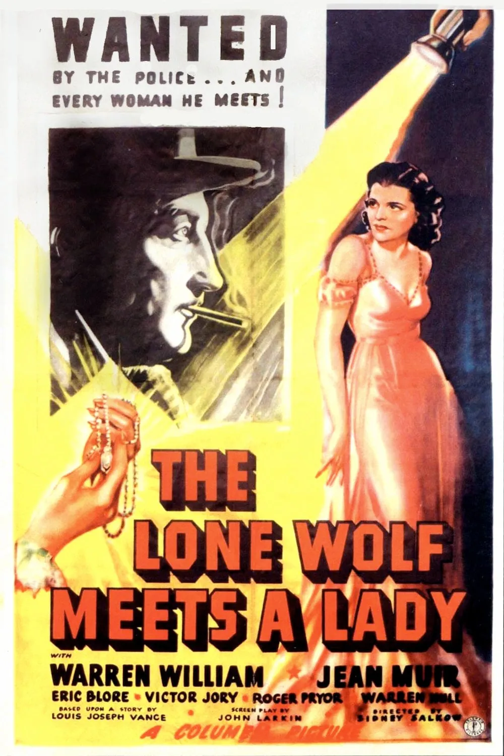 The Lone Wolf Meets a Lady poster