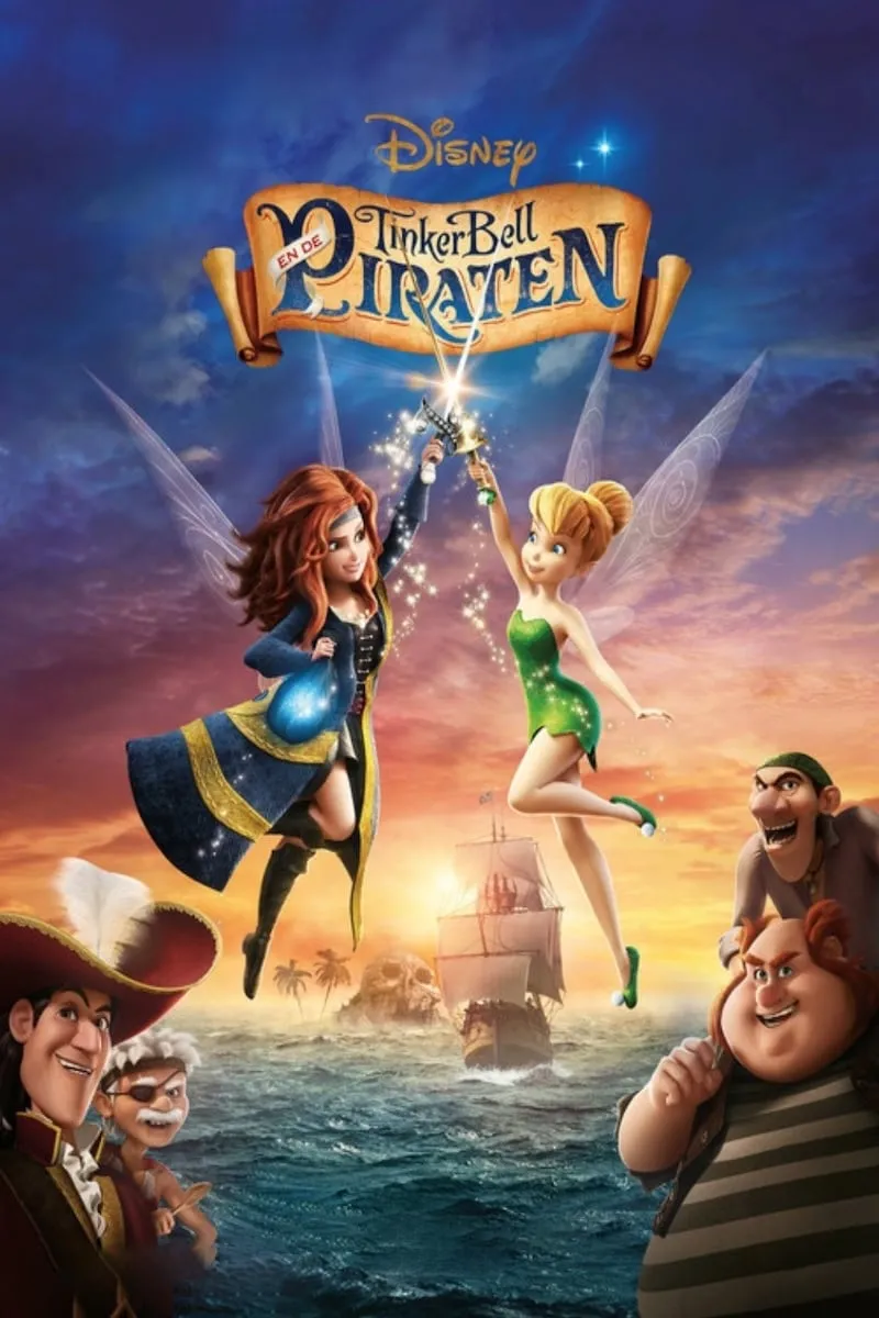 Tinkerbell en de piraten poster