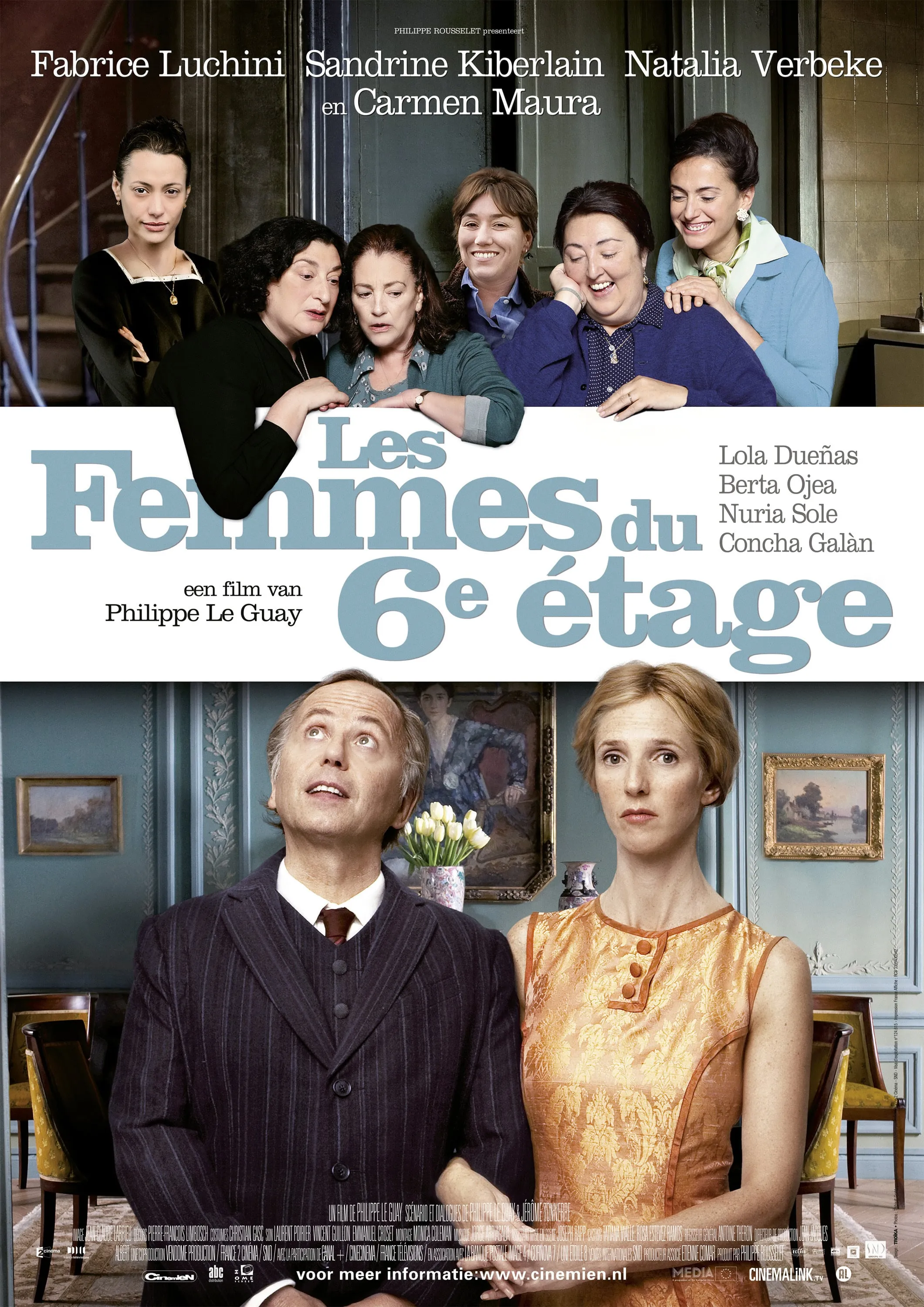 Les femmes du 6ème étage poster
