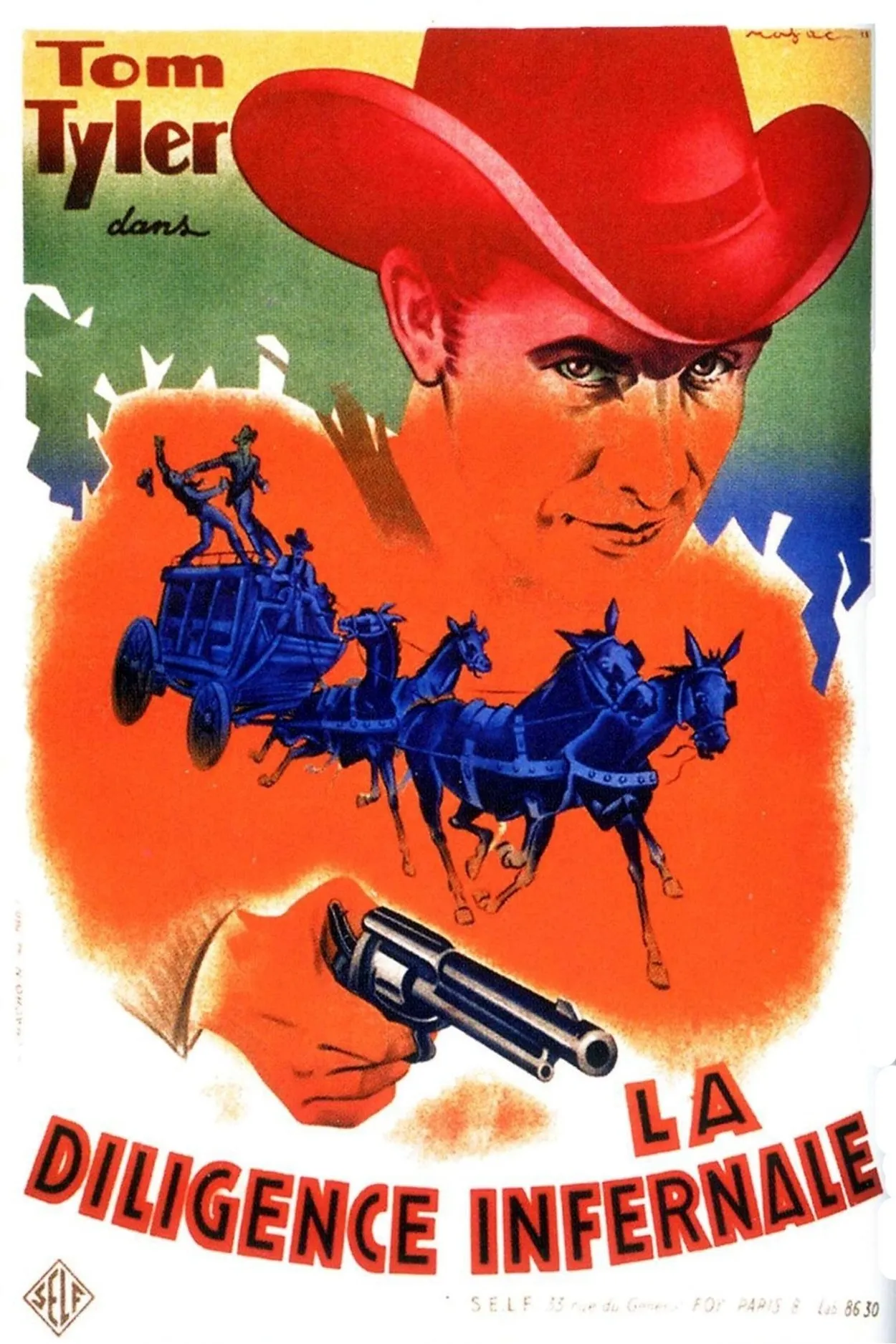 Galloping Thru poster