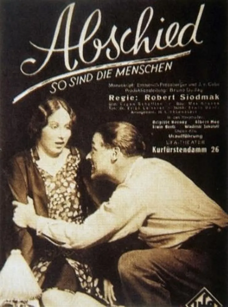 Abschied poster