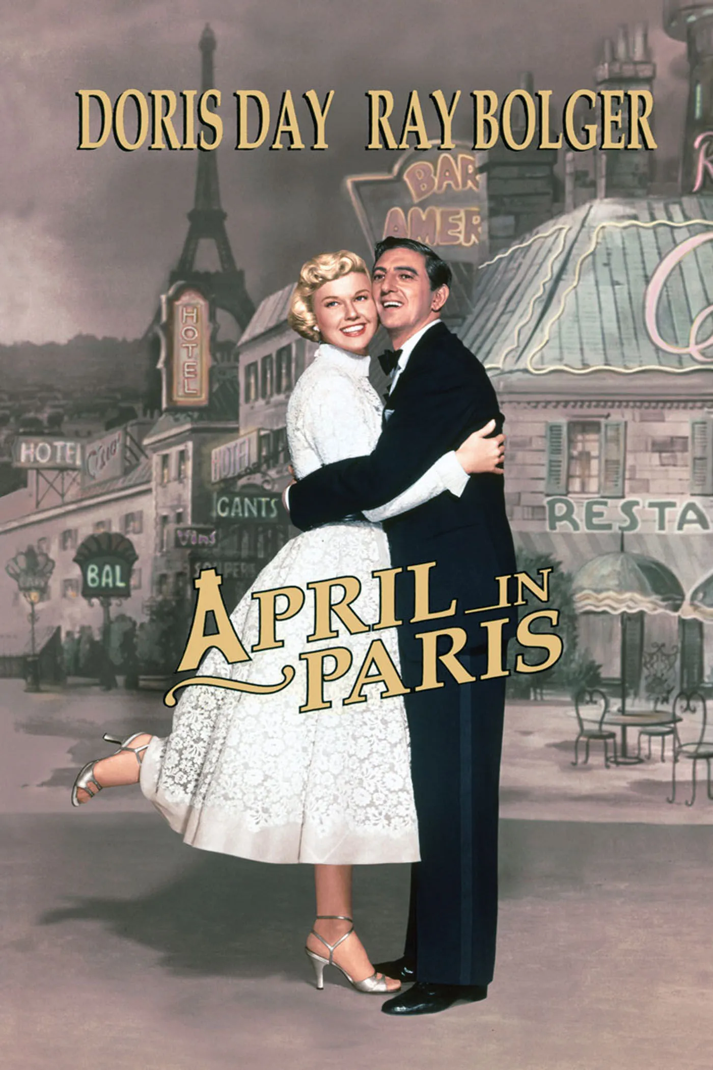 April in Paris poster