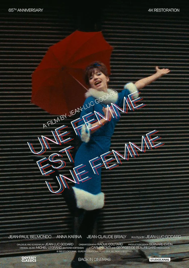 Une femme est une femme poster
