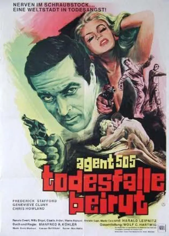 Agent 505 - Todesfalle Beirut poster