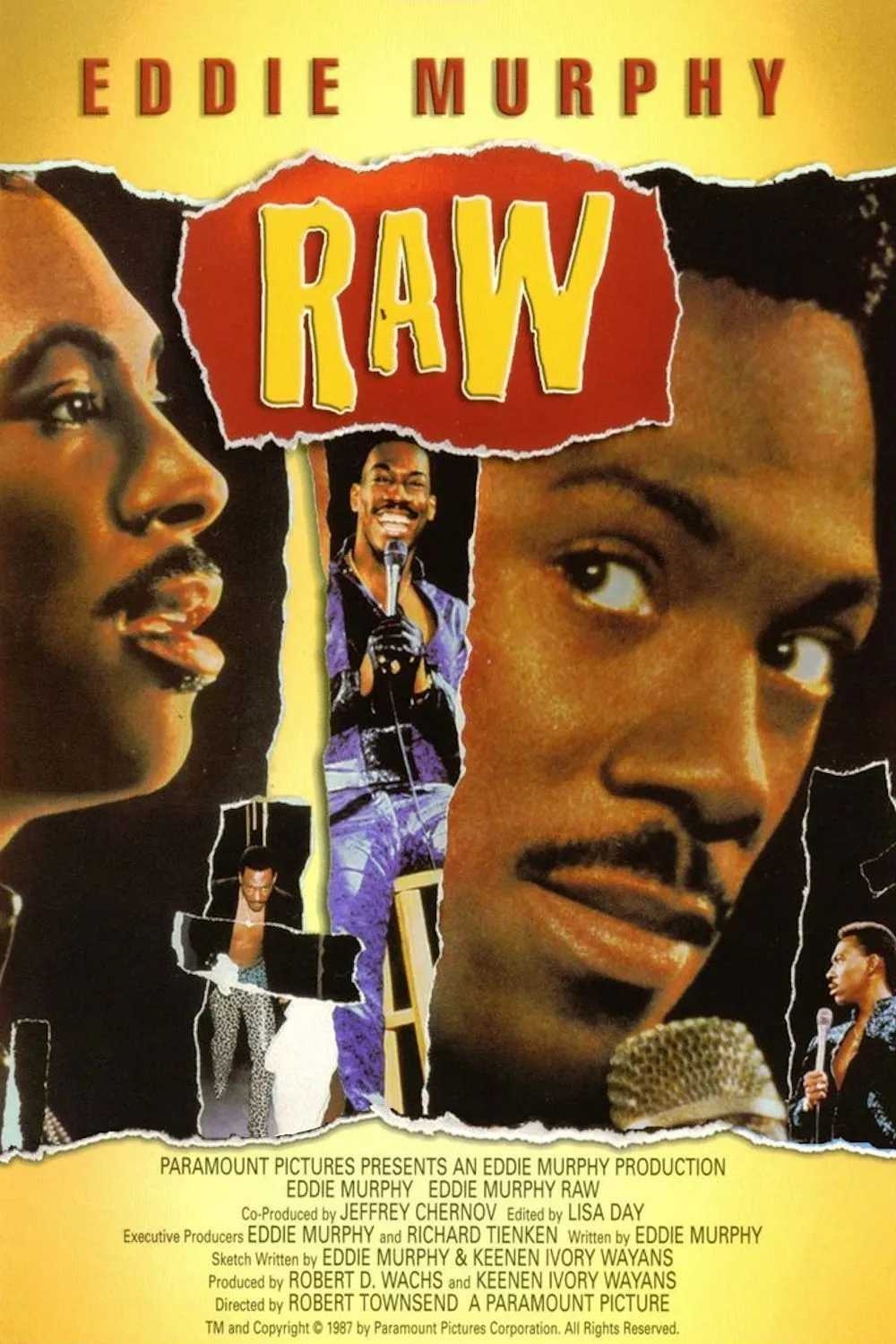 Eddie Murphy Raw poster