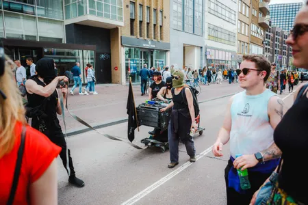 Rave voor de Rafelranden in Utrecht, 6 mei 2023