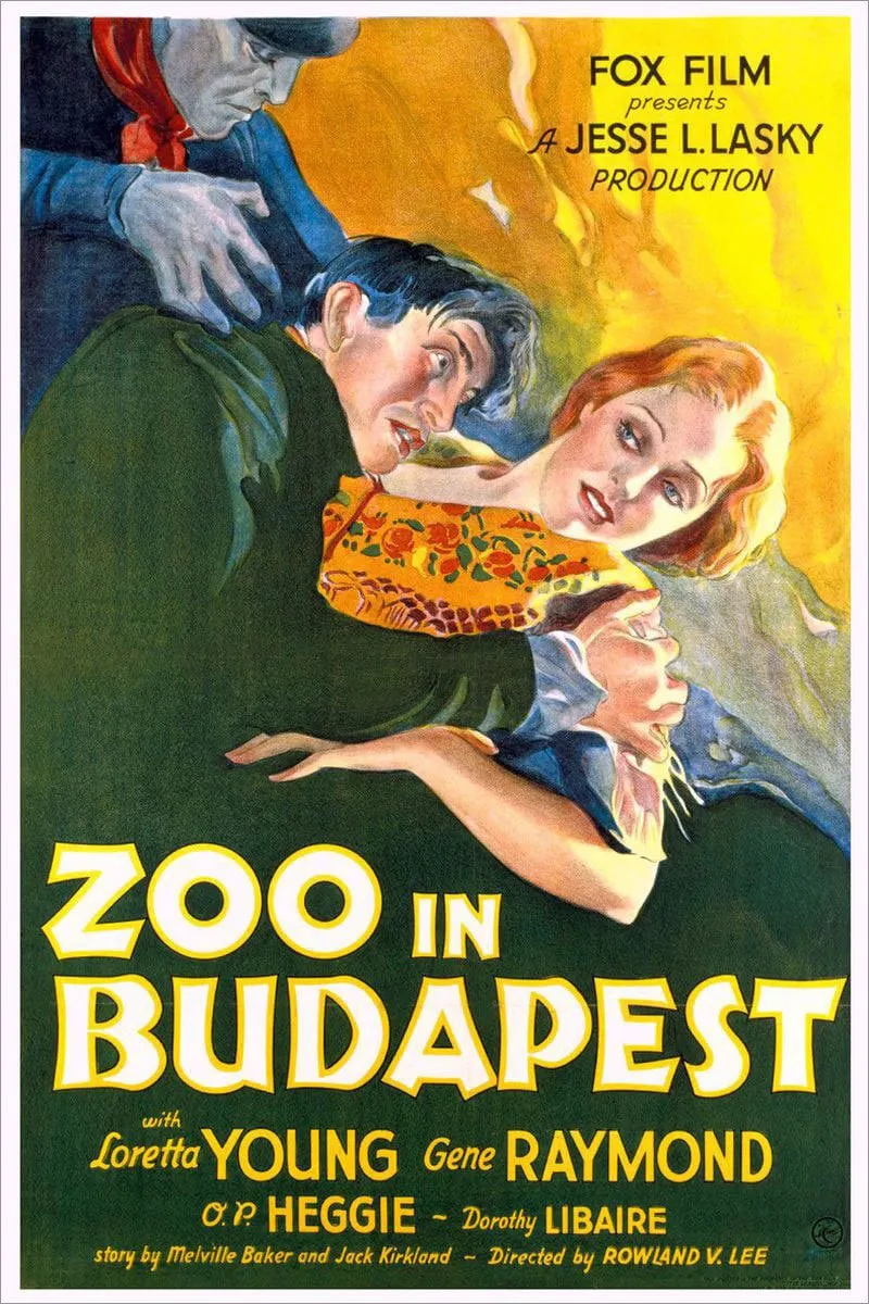 Zoo in Budapest poster
