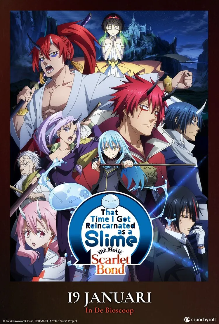 That Time I Got Reincarnated As a Slime The Movie: Scarlet Bond poster
