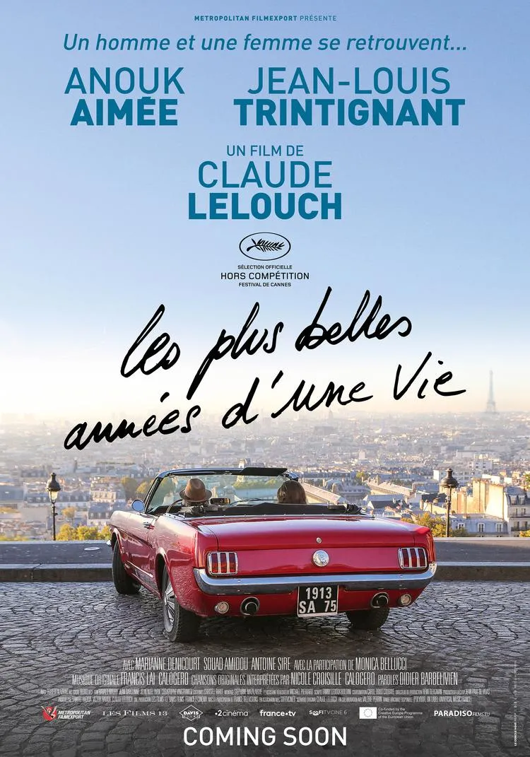 Les plus belles années d'une vie poster