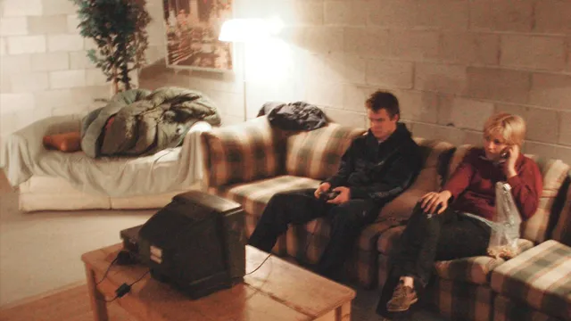 Foto van Colin Bliss en Greta Scheing, tussen 2003 en 2007 uit de documentaire De Verborgen Installatie