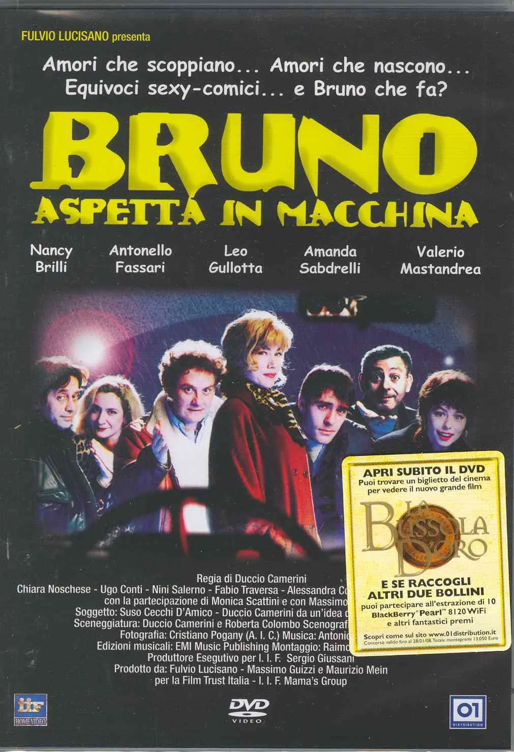 Bruno aspetta in macchina poster