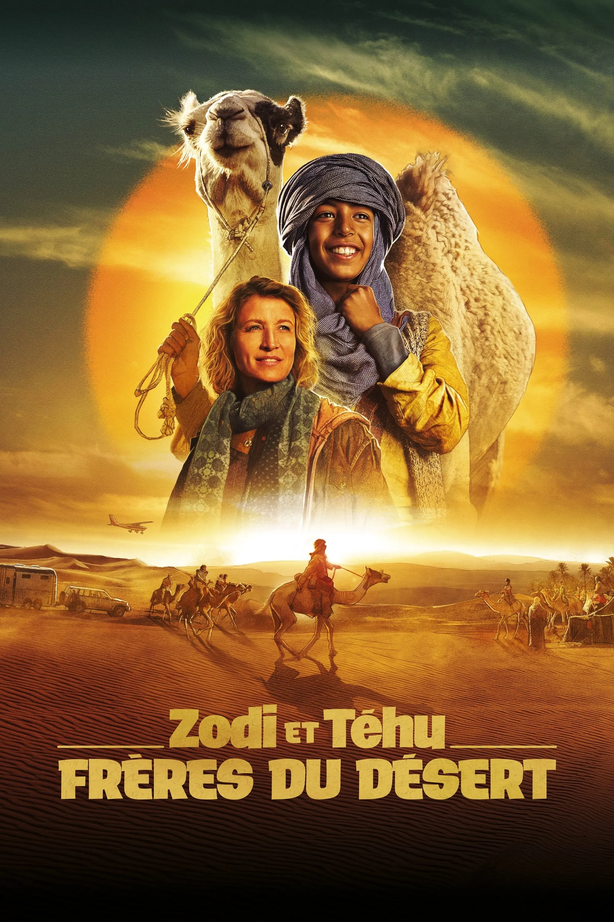 Zodi en Téhu - de woestijnrace poster
