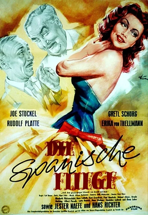 Die spanische Fliege poster