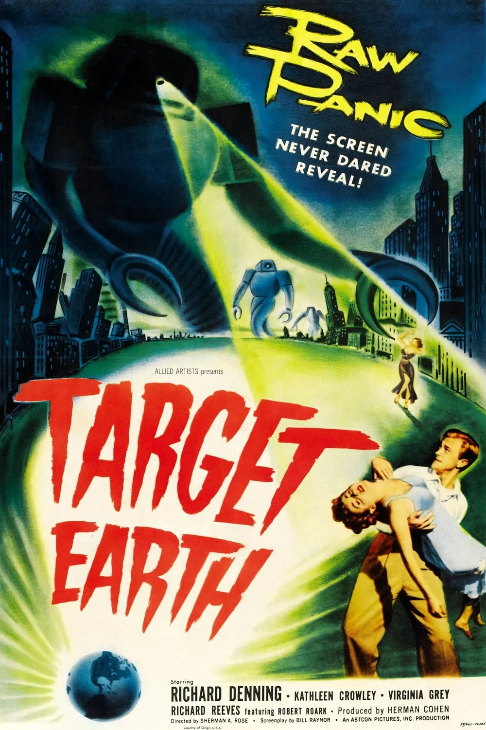 Target Earth poster