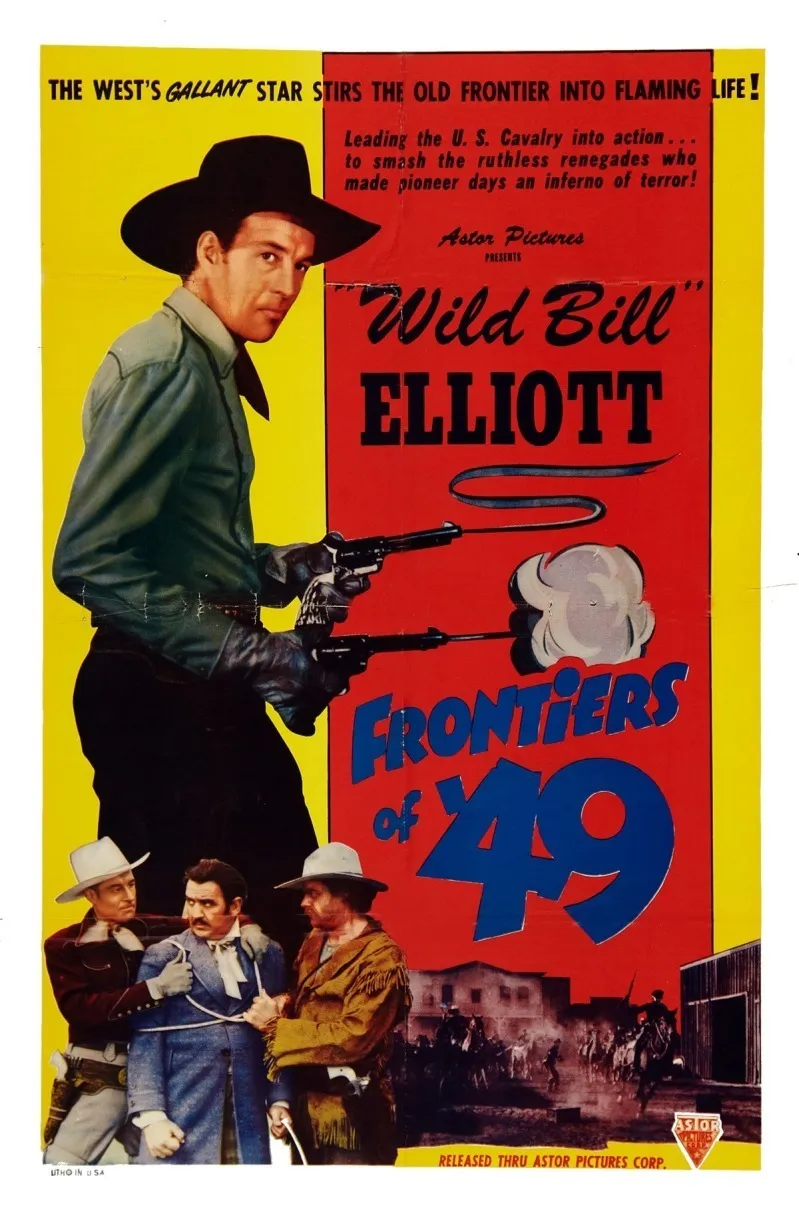 Frontiers of '49 poster