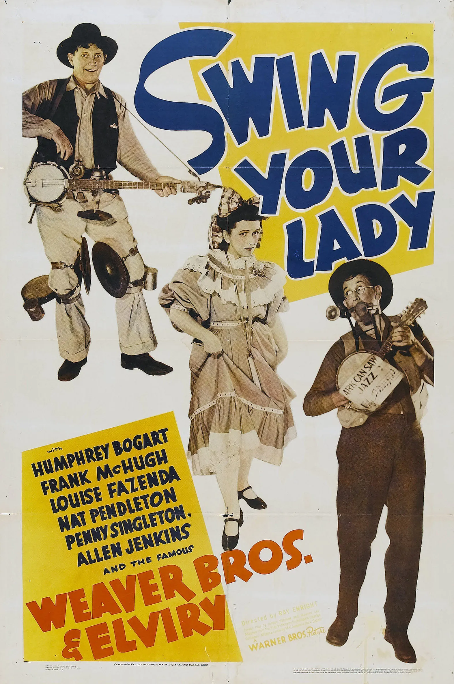 Swing Your Lady poster