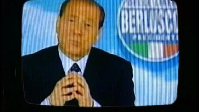 Silvio Berlusconi - beeld uit 'Una Storia Italiana'