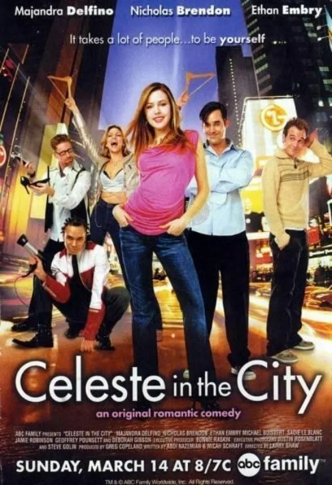 Celeste in the city poster