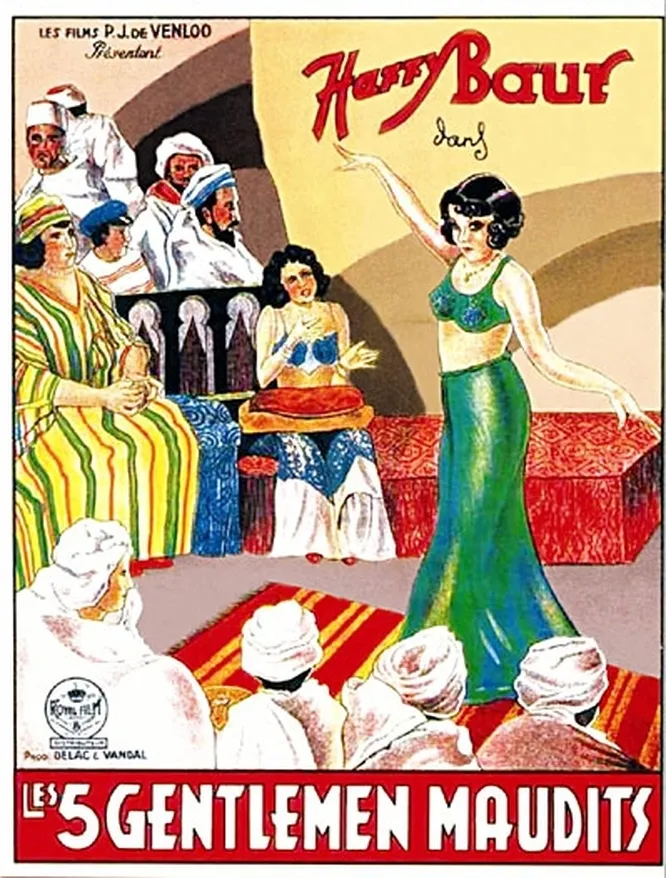 Les cinq gentlemen maudits poster