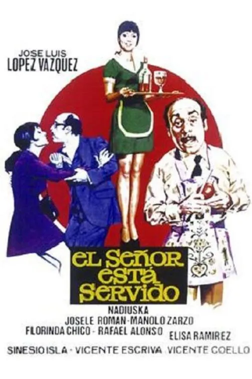 El Señor está servido poster