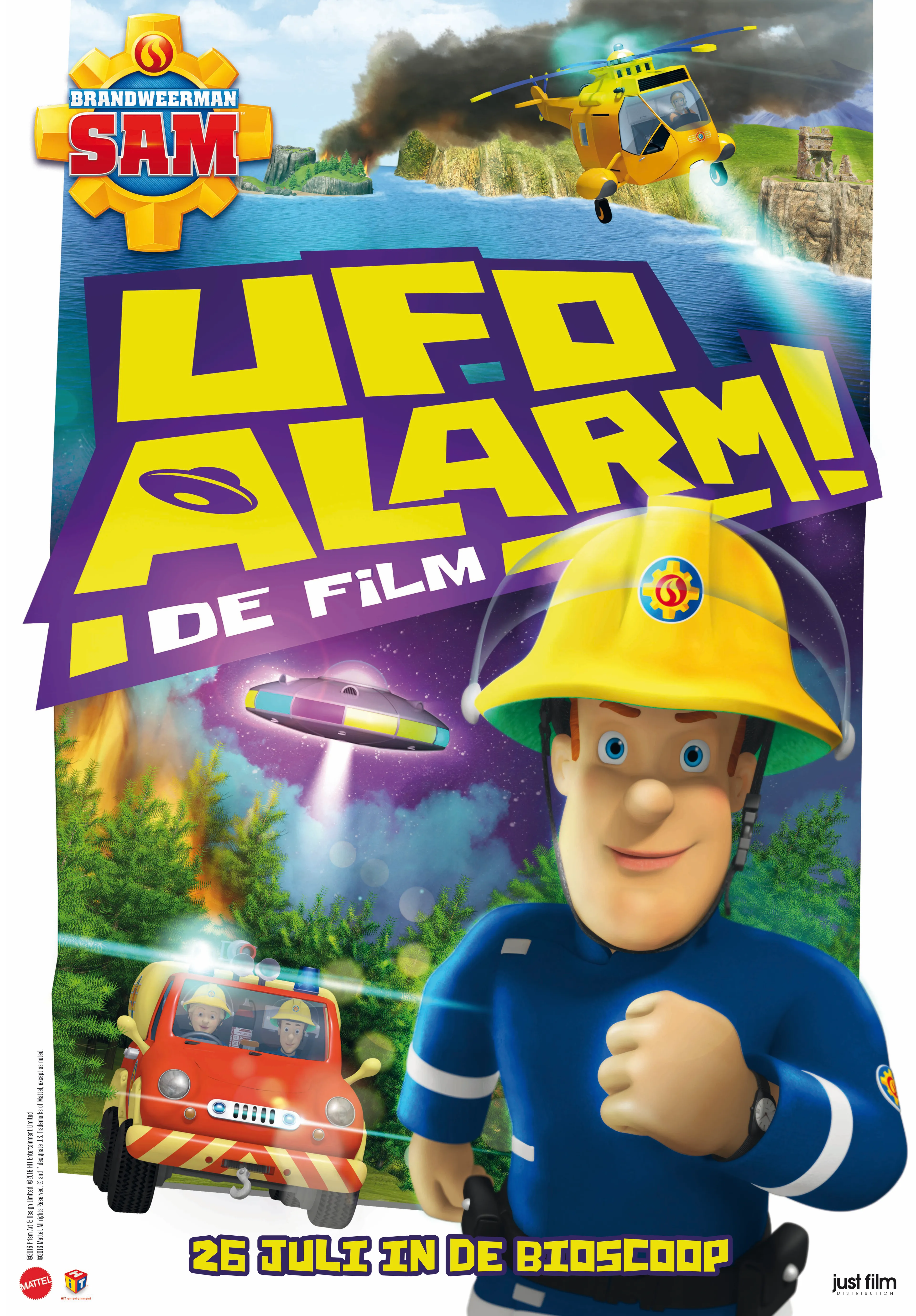 Brandweerman Sam: UFO Alarm poster