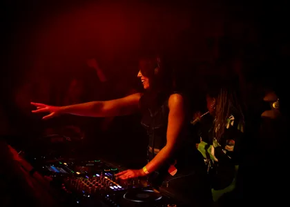 Jyoty in Skatecafe @ ADE25