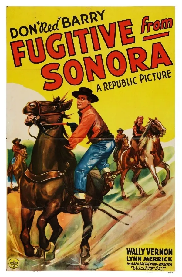 Fugitive From Sonora poster